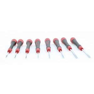 Wiha PicoFinish Precision Slotted Screwdrivers 8 Piece Set in Canvas Pouch - Mississauga Hardware Centre IncWiha ToolsWIHA-26093