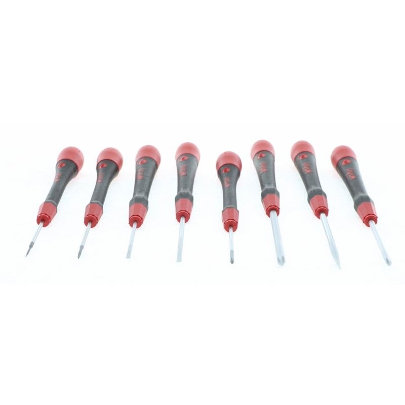 Wiha PicoFinish Precision Slotted/Phillips Screwdrivers 8 Piece Set in Canvas Pouch - Mississauga Hardware Centre IncWiha ToolsWIHA-26193