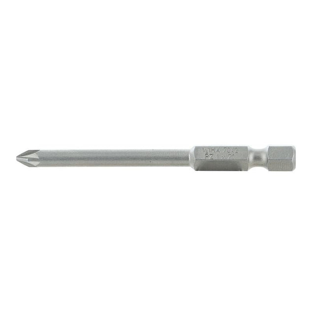 Wiha PoziDriv Power Bit 1 x 70mm Pack of 10 Bits - Mississauga Hardware Centre IncWiha ToolsWIHA-74205