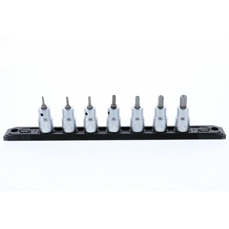 Wiha Security Hex Metric Bit Socket 3/8in Square Drive 7 Piece Set - Mississauga Hardware Centre IncWiha ToolsWIHA-71989