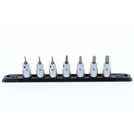 Wiha Security Hex Metric Bit Socket 3/8in Square Drive 7 Piece Set - Mississauga Hardware Centre IncWiha ToolsWIHA-71989