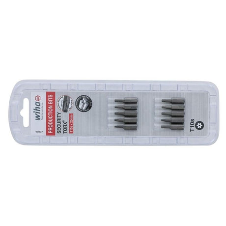 Wiha Security Torx Insert Bit T10s Pack of 10 Bits - Mississauga Hardware Centre IncWiha ToolsWIHA-70135