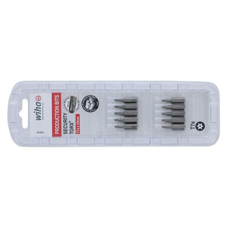 Wiha Security Torx Insert Bit T7 Pack of 10 Bits - Mississauga Hardware Centre IncWiha ToolsWIHA-70127