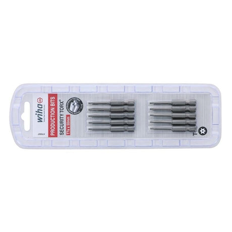 Wiha Security Torx Power Bit T7s Pack of 10 Bits - Mississauga Hardware Centre IncWiha ToolsWIHA-70507