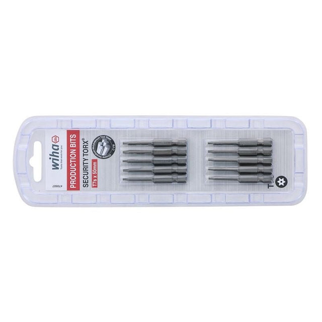 Wiha Security Torx Power Bit T7s Pack of 10 Bits - Mississauga Hardware Centre IncWiha ToolsWIHA-70507