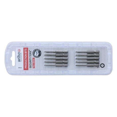 Wiha Security Torx Power Bit T9s Pack of 10 Bits - Mississauga Hardware Centre IncWiha ToolsWIHA-70509