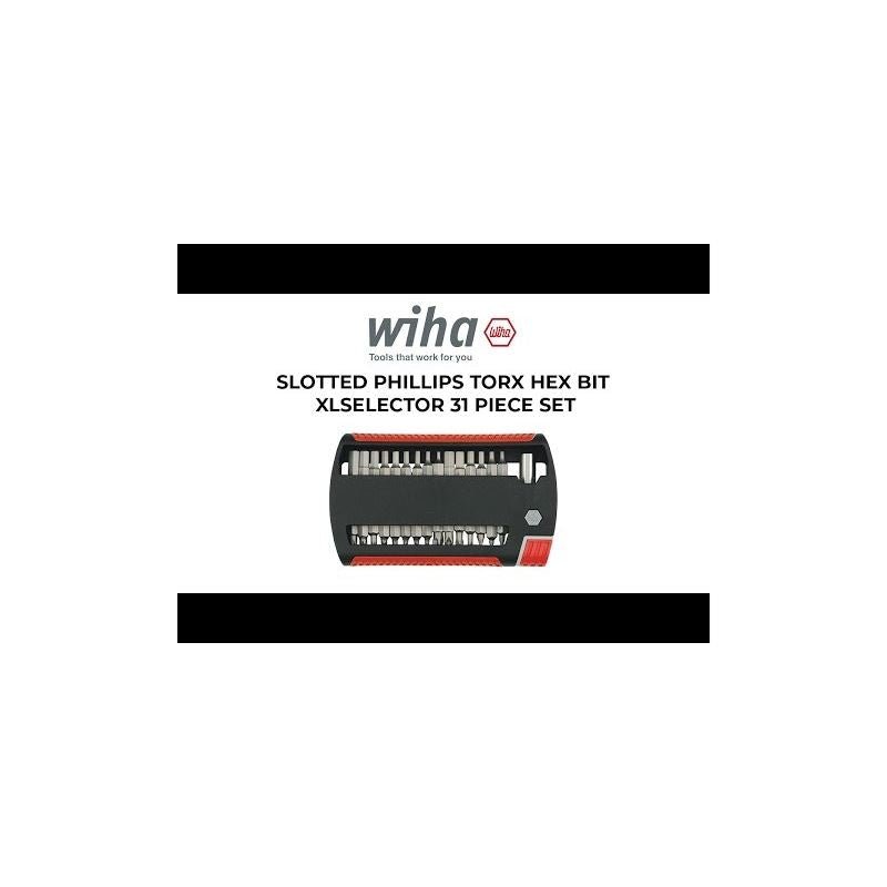 Wiha Slotted Phillips Torx Hex Bit XLSelector 31 Piece Set - Mississauga Hardware Centre IncWiha ToolsWIHA-79493