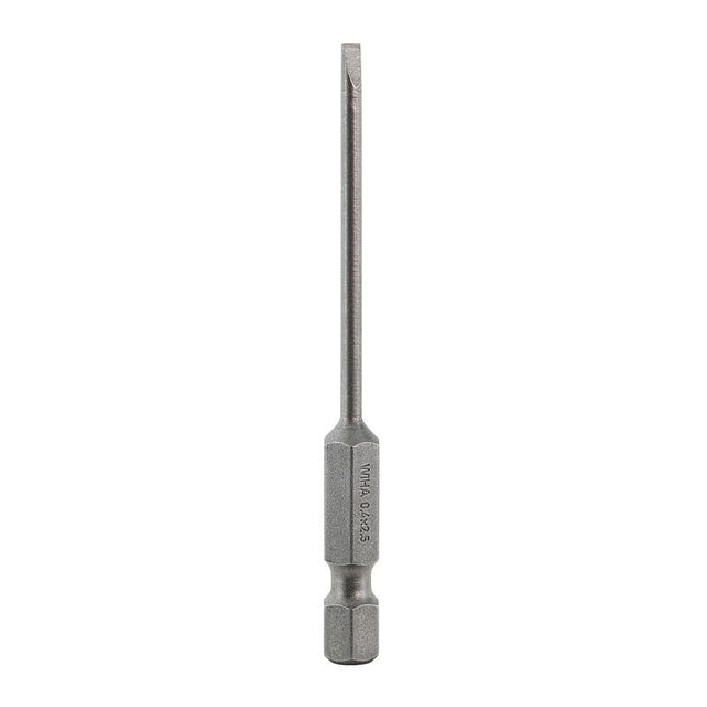 Wiha Slotted Power Bit 2.5 x 70mm Pack of 10 Bits - Mississauga Hardware Centre IncWiha ToolsWIHA-74033