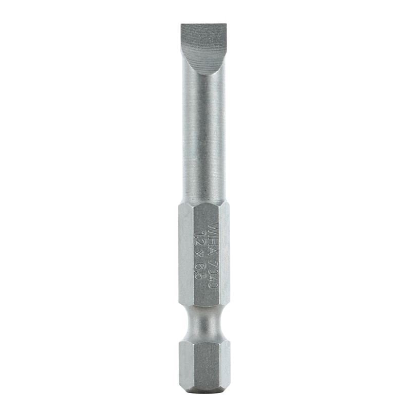 Wiha Slotted Power Bit 6.5 x 50mm Pack of 10 Bits - Mississauga Hardware Centre IncWiha ToolsWIHA-74018