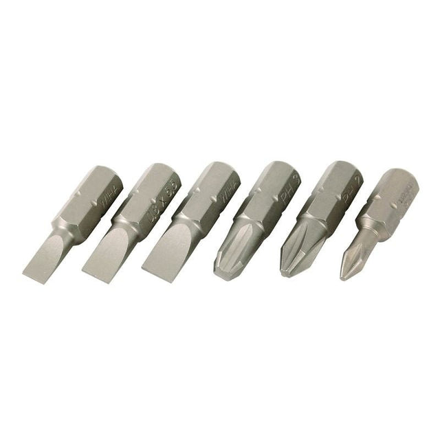 Wiha Slotted/Phillips Insert Bits 6 Pack - Mississauga Hardware Centre IncWiha ToolsWIHA-71056