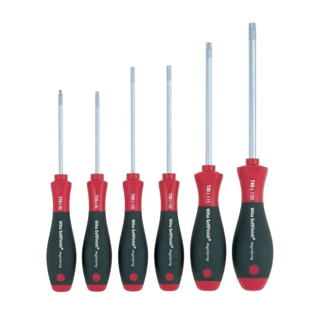 Wiha SoftFinish MagicSpring Torx Screwdriver 6 Piece Set - Mississauga Hardware Centre IncWiha ToolsWIHA-36290