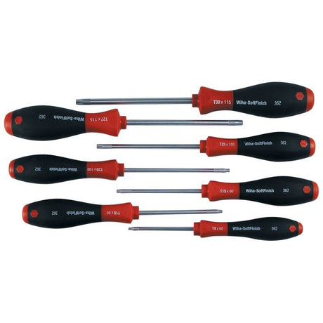 Wiha SoftFinish Security Torx Screwdriver 7 Piece Set T7s - T25s - Mississauga Hardware Centre IncWiha ToolsWIHA-36298