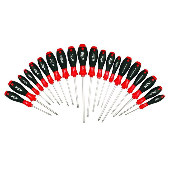 Wiha SoftFinish Slotted/Phillips/Torx/Pozidriv/Square Screwdriver 20 Piece Set - Mississauga Hardware Centre IncWiha ToolsWIHA-30299