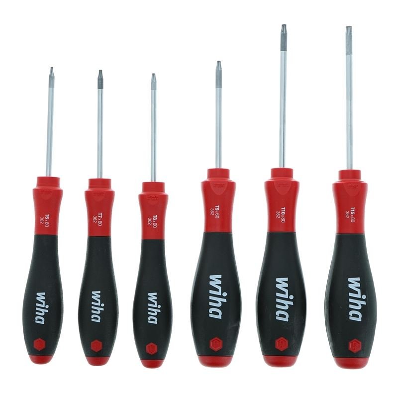 Wiha SoftFinish Torx Screwdriver 6 Piece Set T6 - T15 - Mississauga Hardware Centre IncWiha ToolsWIHA-36291