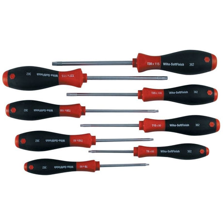 Wiha SoftFinish Torx Screwdriver 8 Piece Set T6 - T30 - Mississauga Hardware Centre IncWiha ToolsWIHA-36294