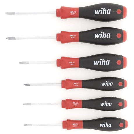Wiha SoftFinish TorxPlus Screwdriver 6 Piece Set IP6 - IP15 - Mississauga Hardware Centre IncWiha ToolsWIHA-36296