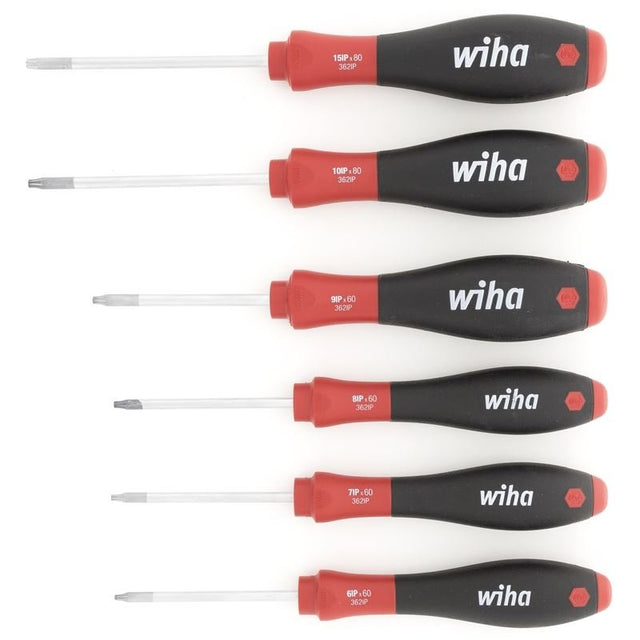 Wiha SoftFinish TorxPlus Screwdriver 6 Piece Set IP6 - IP15 - Mississauga Hardware Centre IncWiha ToolsWIHA-36296