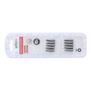 Wiha Square Insert Bit 3 x 25mm Pack of 10 Bits - Mississauga Hardware Centre IncWiha ToolsWIHA-71803