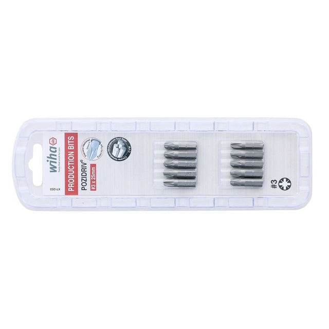 Wiha Terminator Impact Insert Bit Pozi 3 Pack of 2 Bits - Mississauga Hardware Centre IncWiha ToolsWIHA-71203