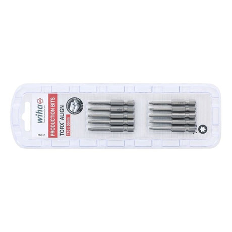 Wiha Torx Align Power Bit T10 x 50mm Pack of 10 Bits - Mississauga Hardware Centre IncWiha ToolsWIHA-74724