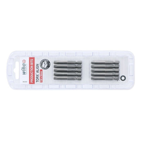 Wiha Torx Align Power Bit T30 x 50mm Pack of 10 Bits - Mississauga Hardware Centre IncWiha ToolsWIHA-74742