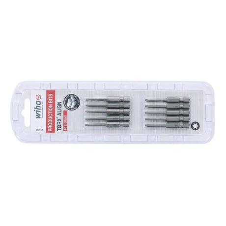 Wiha Torx Align Power Bit T8 x 50mm Pack of 10 Bits - Mississauga Hardware Centre IncWiha ToolsWIHA-74717