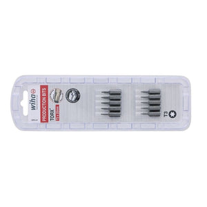 Wiha Torx Insert Bit T3 x 25mm Pack of 10 Bits - Mississauga Hardware Centre IncWiha ToolsWIHA-71523