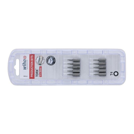 Wiha Torx Insert Bit T4 x 25mm Pack of 10 Bits - Mississauga Hardware Centre IncWiha ToolsWIHA-71524