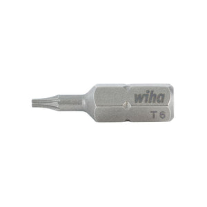 Wiha Torx Insert Bit T6 x 25mm Pack of 10 Bits - Mississauga Hardware Centre IncWiha ToolsWIHA-71506