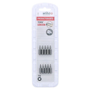 Wiha Torx Insert Bit T6 x 25mm Pack of 10 Bits - Mississauga Hardware Centre IncWiha ToolsWIHA-71506