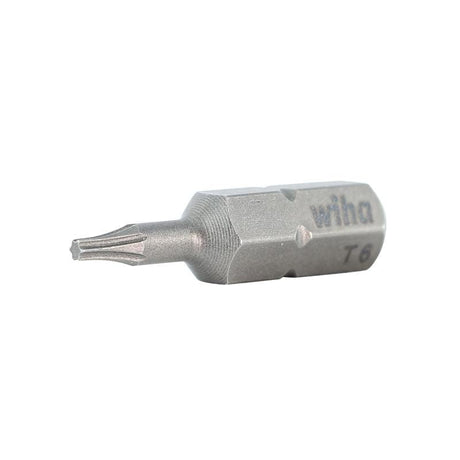 Wiha Torx Insert Bit T6 x 25mm Pack of 10 Bits - Mississauga Hardware Centre IncWiha ToolsWIHA-71506