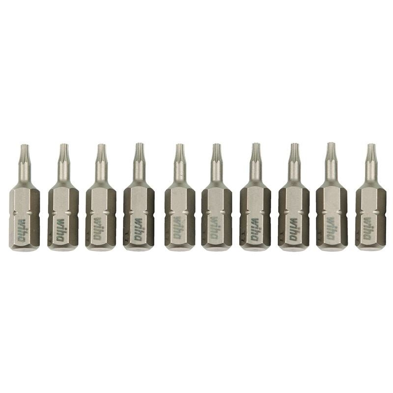 Wiha Torx Insert Bit T7 x 25mm Pack of 10 Bits - Mississauga Hardware Centre IncWiha ToolsWIHA-71507