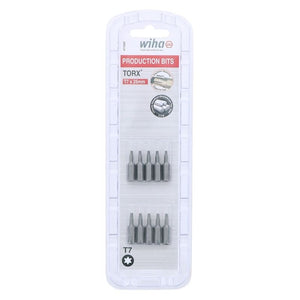 Wiha Torx Insert Bit T7 x 25mm Pack of 10 Bits - Mississauga Hardware Centre IncWiha ToolsWIHA-71507