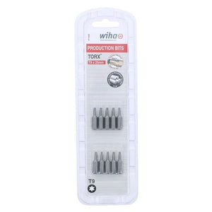 Wiha Torx Insert Bit T9 x 25mm Pack of 10 Bits - Mississauga Hardware Centre IncWiha ToolsWIHA-71509