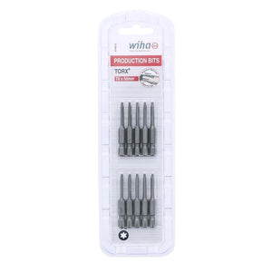 Wiha Torx Power Bit T8 x 50mm Pack of 10 Bits - Mississauga Hardware Centre IncWiha ToolsWIHA-74513