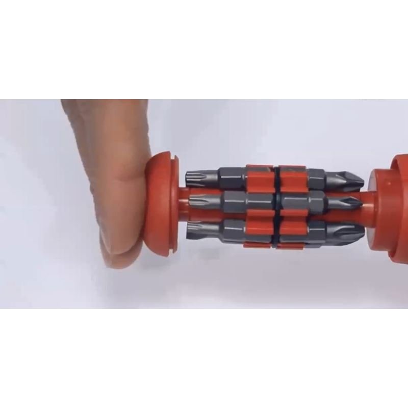 Wiha Ultra Driver 12 - in - 1 Slotted Phillips Torx Security Torx Insert Bit Holder - Mississauga Hardware Centre IncWiha ToolsWIHA-38035