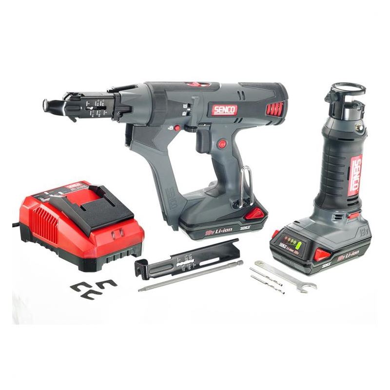 Senco | DS215-SR10 18V Autofeed Drywall Gun and Cut-out Tool