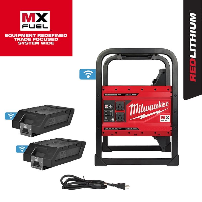 Milwaukee MXF002-2XC MX FUEL Carry-On 3600w/1800w Power Supply